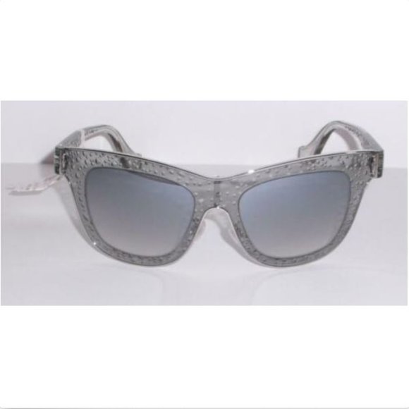 Balenciaga BA55 20B Grey Sunglasses 52-19-140 - Picture 2 of 11